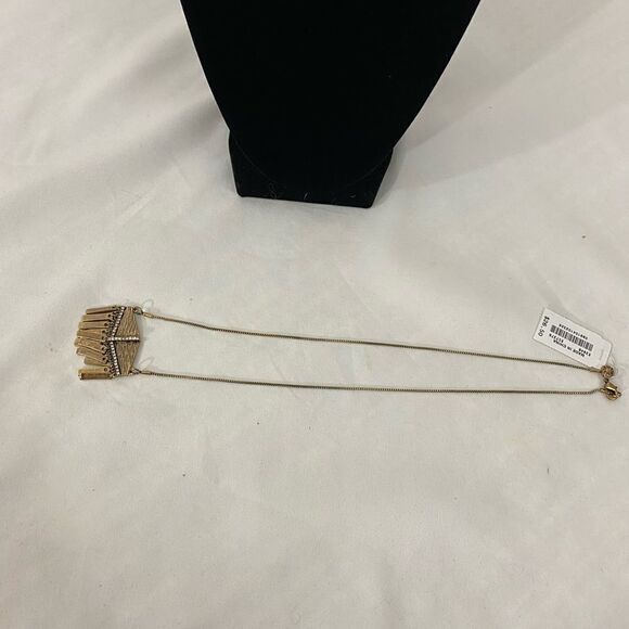 NWT J Crew Gold Necklace - Picture 3 of 5